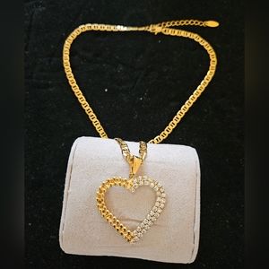Gold Heart Necklace